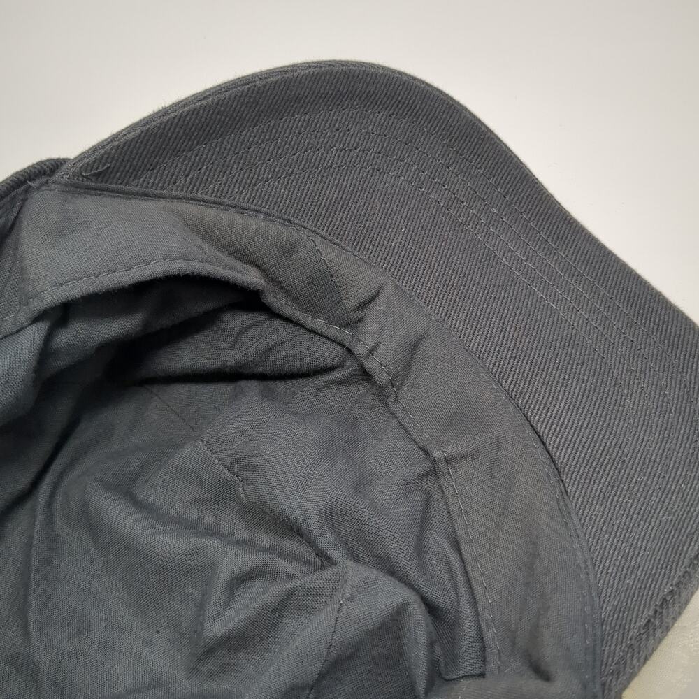 Mixit Cadet Army Cap Gray One Size Stretchable Rh… - image 8